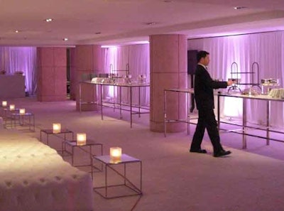 Rockefeller Center: Drape Kings’ white velour event drape