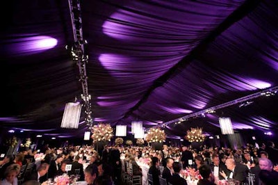 Lincoln Center: Drape Kings’ black drape ceiling treatment