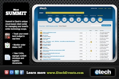 The Discussion Tool supports client-vendor and vendor-vendor collaboration.