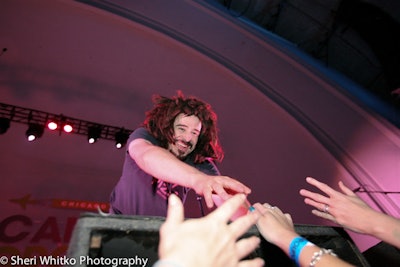 Counting Crows performs at Camp Groupon.