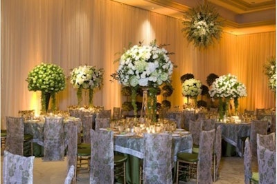 Grand ballroom floral
