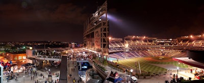 Miller Lite Scoreboard Walk