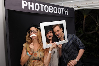 BizBash editors wish for fun photo booths, like this one at a Macallan launch party at Miami’s Art Basel 2011.