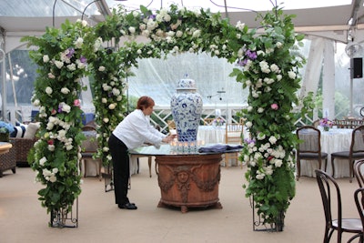 Tent: A gracious backdrop when you need to impress.