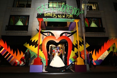 To kick-start holiday shopping in November 2011, Barneys New York turned its flagship store on Madison Avenue into Lady Gaga’s Workshop. The custom 40- by18-foot truss that marked the entrance was completed overnight in preparation for the midnight opening.