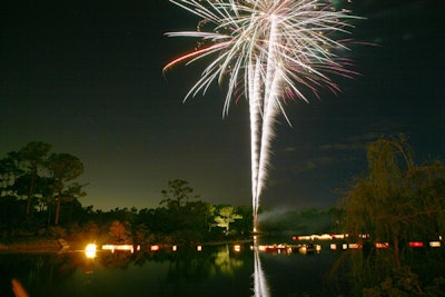 End the Evening with a Spectacular Fireworks Display