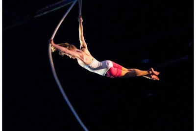 Daring aerialists bring the WOW factor!