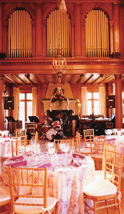 Mansion music room