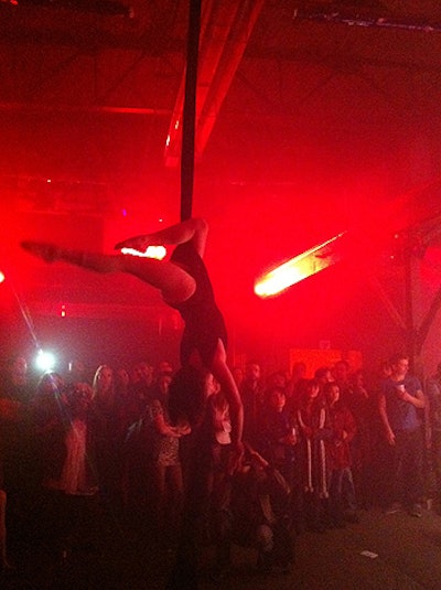 No Parachute Theatre is set to launch later this month. Headed by Katelyn McCullouch, the new aerialist and dance company will be available as event entertainment.