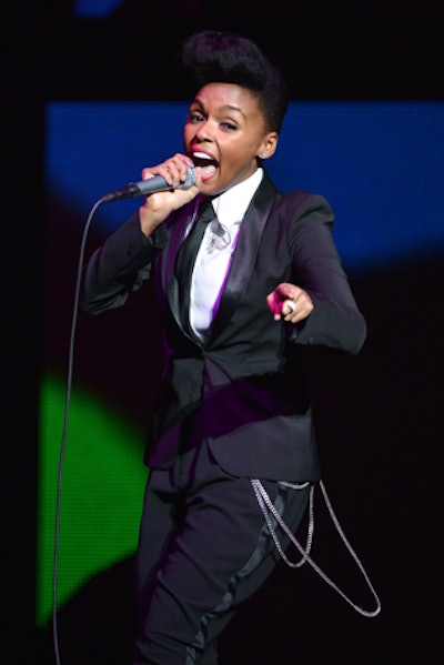 Janelle Monáe also performed.