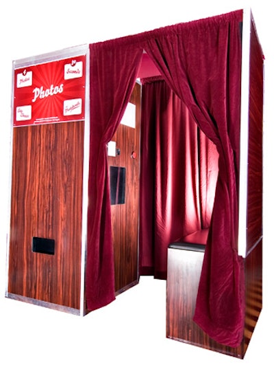 Just looking for an old-fashioned photo booth without all the bells and whistles? The Majestic Photobooth Co. offers vintage-inspired photo booths reminiscent of those from the '50s and '60s. A three-hour package ($995 in Atlanta and Nashville; $1,195 in N.Y.C., D.C., and Philadelphia) includes unlimited photo strips, an attendant, and an online gallery. Custom photo strip logos, prop packages, and custom posters for the booth exteriors are also available.