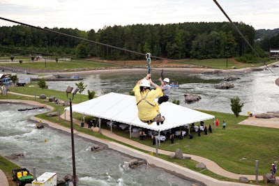 Delegates Party at the U.S. National Whitewater Center