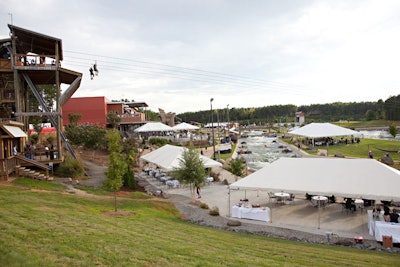 Delegates Party at the U.S. National Whitewater Center