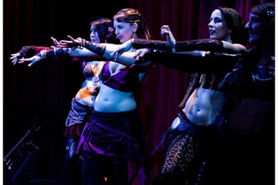 Traditional or dark belly dance