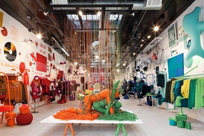 Fashion's Night Out New York: Benetton's 'The Art of Knit' Pop-Up