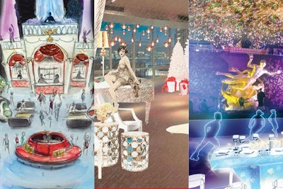 Sofitel New York unveils Louis Vuitton Christmas display, Gallery