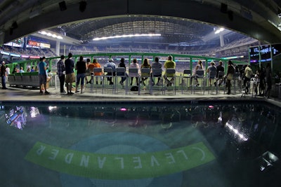 South Beach’s the Clevelander opened an offshoot at baseball’s Marlins Park.