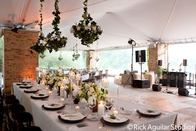 McGinley Tent, seated dinner