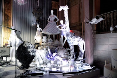 Working with the department store's in-house events team, the producer created a series of fantastical vignettes designed to evoke the spirit of the retailer's Fifth Avenue window displays.