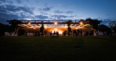 McGinley Pavilion at night