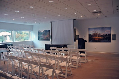 Garden View Room – Meeting Setup