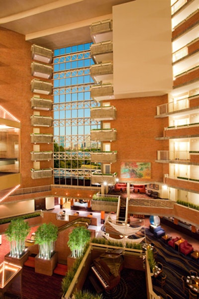 Atrium lobby.