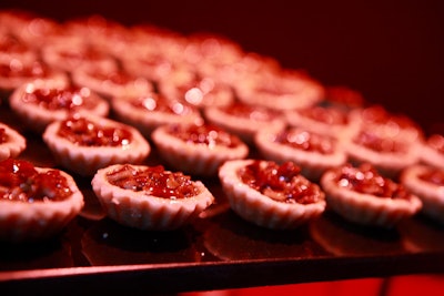 There was no shortage of inspiration for HBO when it hosted a premiere party for vampire series True Blood in 2008. In addition to Mexican relic shrines and cemetery lanterns, the event included a menu of blood-colored dessert bites.