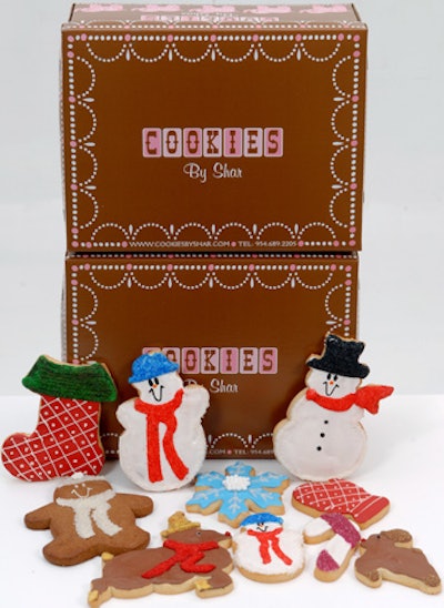 Local cookie purveyor Cookies by Shar specializes in custom logo and holiday-themed cookies that make for great party favors. Orders require six days' advance notice for a minimum purchase of 12 cookies.