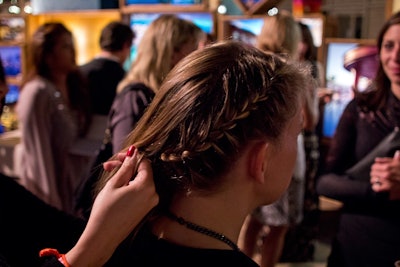 Hilton looked to promote the types of activities available at its various international properties. For example, a hair-braiding station was designed to represent Barbados.