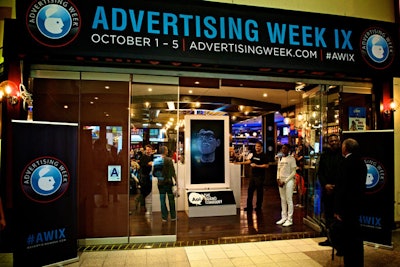 During New York Advertising Week's five-day run, AOL set up its activation in the Liberty Theater. The promotion was tied to the company's new campaign and was designed to directly engage attendees on a personal level.