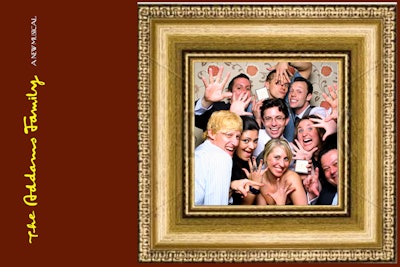 Branding on photo printout: The Aadams Family Broadway Musical