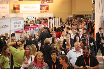 IMEX America took over the Sands Expo and Convention Center in Las Vegas this week with a big, bustling crowd—and a 28 percent increase in the show's scale over its debut last year.
