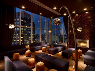 Jimmy Rooftop Bar & Lounge at The James New York