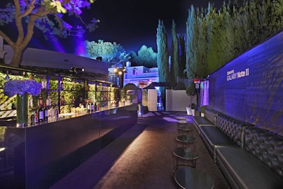 Samsung launched its Galaxy Note II on the West Coast with a high-design event at interior designer Kelly Wearstler's private home.