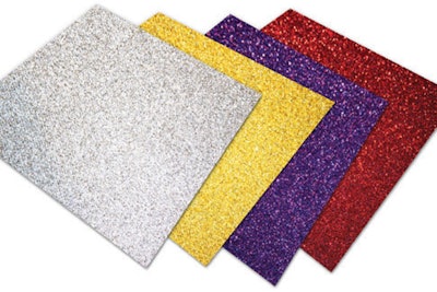 The new glittering Diamond event carpets from Toronto-based Reznick Carpets cost $3 Cdn. per square foot and come in four colors: red, purple, gold, and silver. (They can also be shipped to the U.S.)