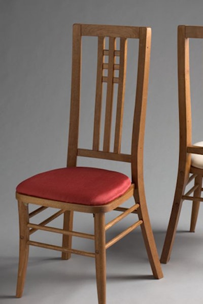 Mission Chairs are unique with tall backs and classic style.