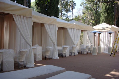 Sand Colored Cabanas