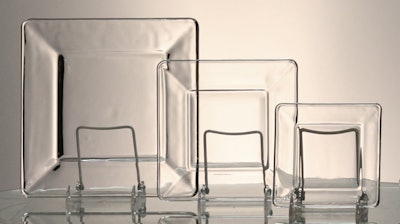 Aja Glass Square Plates
