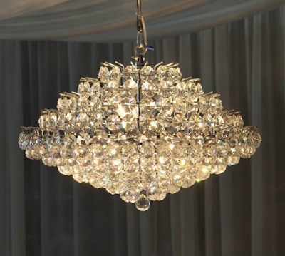 Crystal Chandelier - 18'H x 28'D
