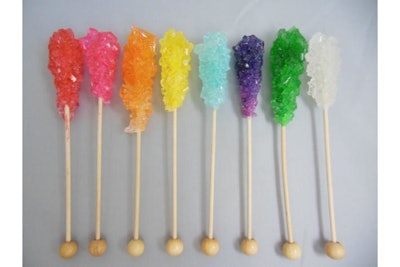 Beautiful rock candy available in various colors
