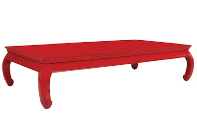 Chinois coffee table, $107, available throughout Southern California from FormDecor