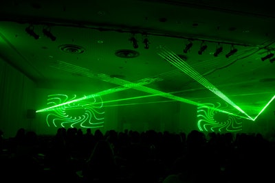 In addition to the innovation and knowledge presented to attendees, Event Innovation Forum guests also enjoyed a visually stunning show by Lasertainment.