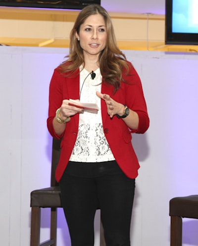 Noelle Provencial, senior manager of experiential marketing and events at Groupon, spoke about organizing the first Camp Groupon.