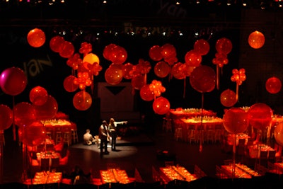 Create a magical party atmosphere on the Concert Hall stage