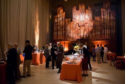 Host an intimate gathering in the Organ Room