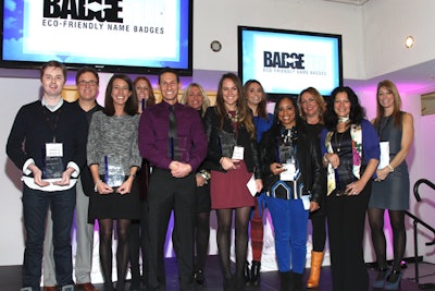 Winners of the Chicago Readers' Choice Awards at the BizBash IdeaFest Chicago.
