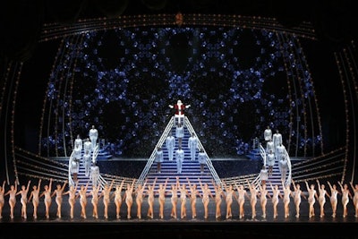 MSG Entertainment's production of the Radio City Christmas Spectacular, starring the Rockettes, comes to Rosemont's Akoo Theatre December 14 to 30. With glittery new costumes, lighting effects, and a 50-foot LED screen, the family-friendly show includes Santa Claus cameos and a sing-along to 'Joy to the World.' Group tickets are available in blocks of 10 or more.