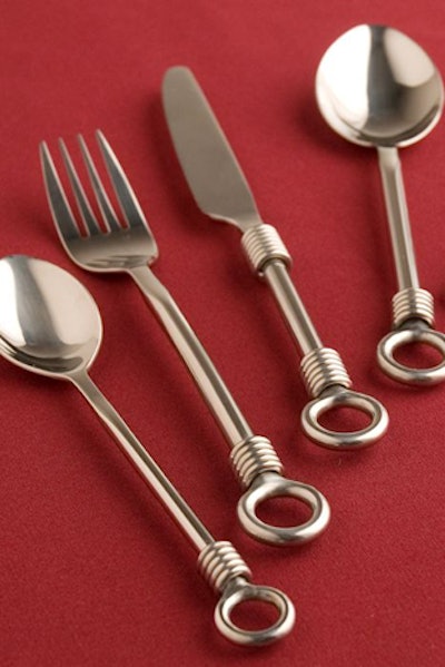 Surprise your guests with unexpected choices, like Spring Flatware.