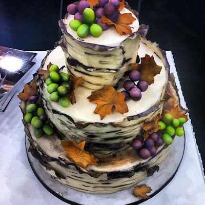 12. At the November run of the Chicago Chocolate Show, American Cake Decorating displayed a confection decorated with fall leaves.Click to Like, Comment, or Follow Us on Instagram