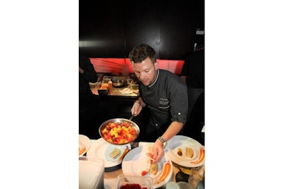 For private events, create custom menus with Chef Todd
